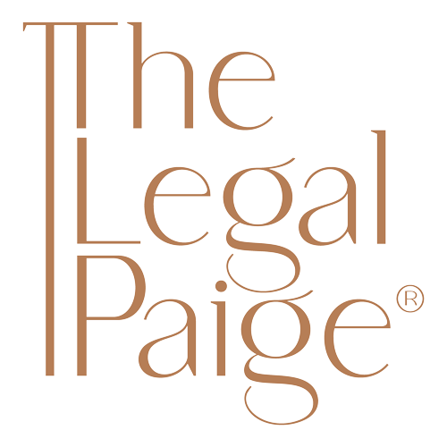 The Legal Paige Logo