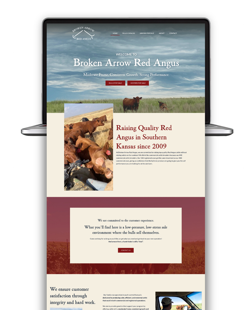 Cattle Ranch homepage